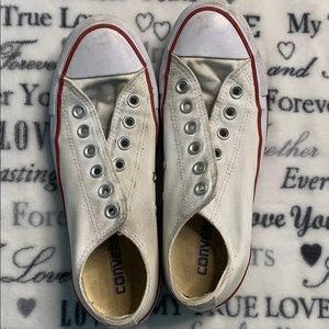 Old white converse